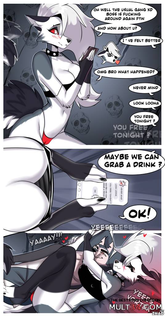 Fan Comic With Loona - Porn Comics page 2