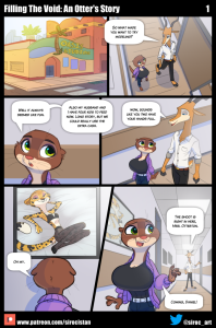 Filling The Void: An Otter's Story - Porn Comics page 1