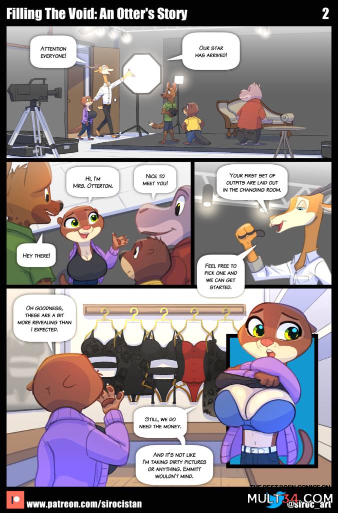 Filling The Void: An Otter's Story - Porn Comics page 2