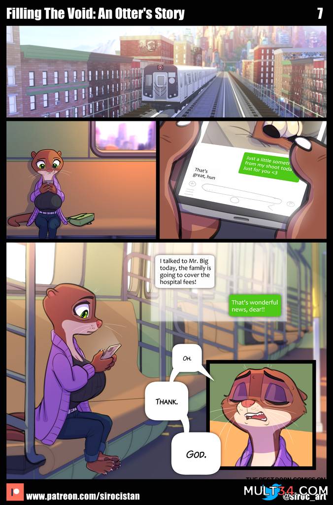 Filling The Void: An Otter's Story - Porn Comics page 7