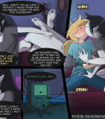 Finn's Late Night With Marceline - Porn Comics page 1
