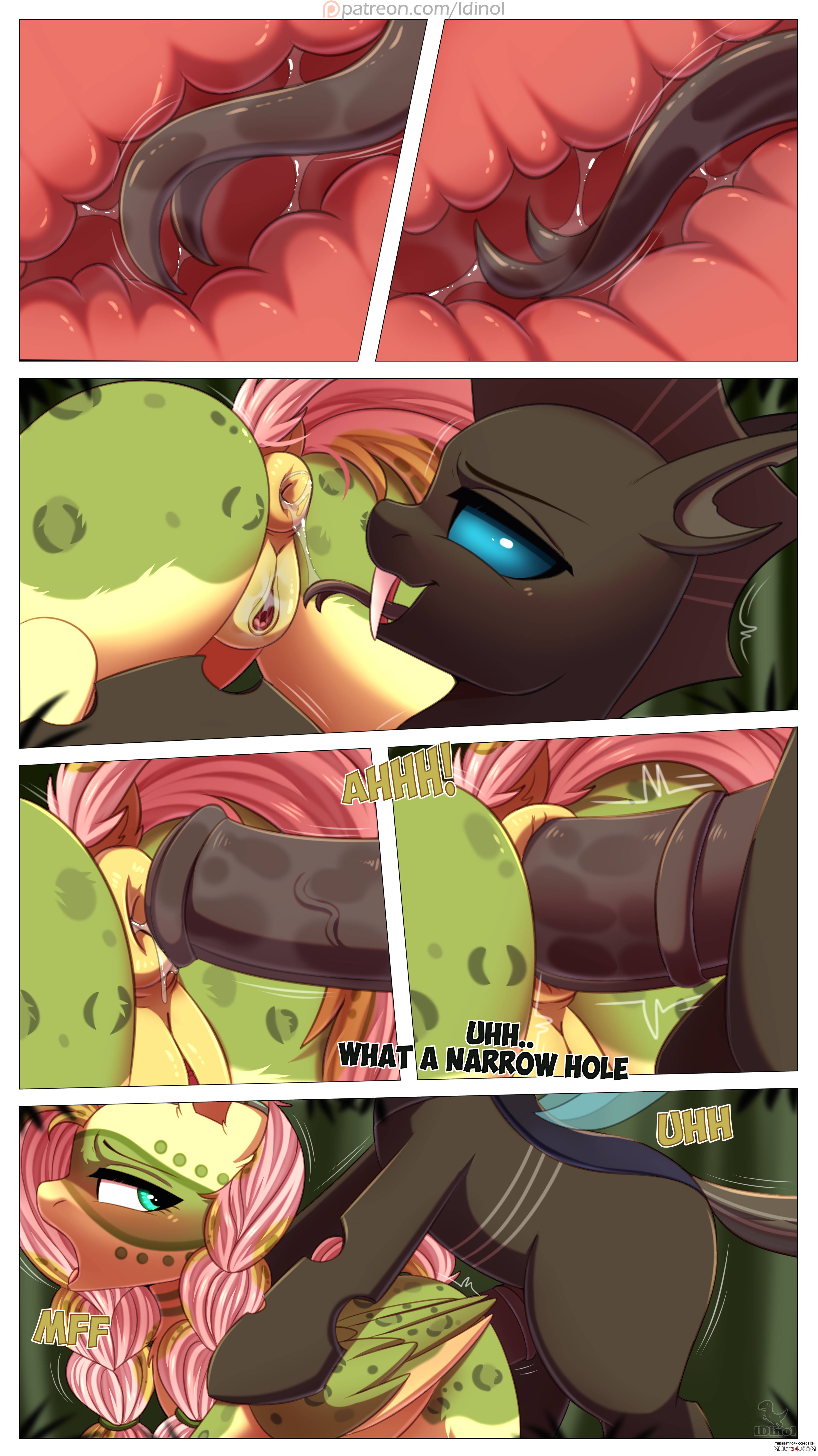 Fluttershy and changeling page 5