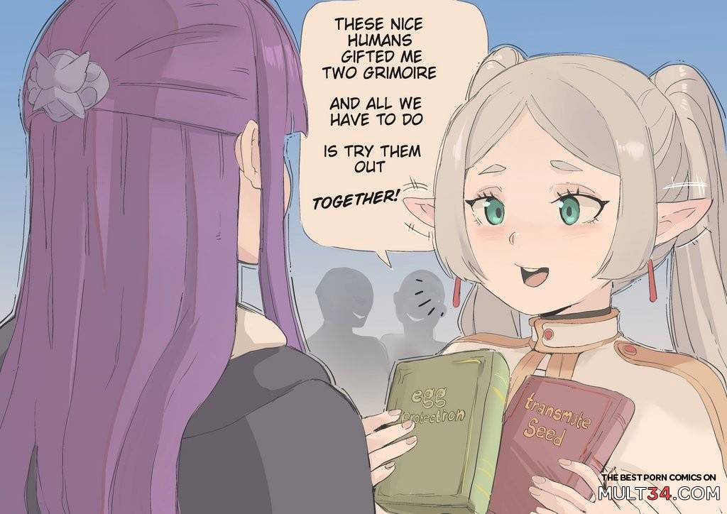 Frieren trying new spells.... - Porn Comics page 1