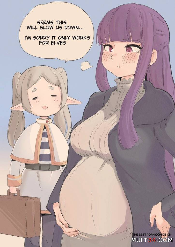 Frieren trying new spells.... - Porn Comics page 3