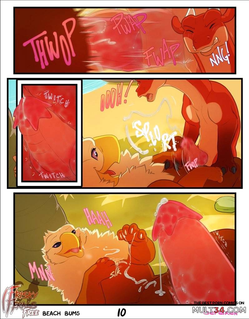 Frisky Ferals - Beach Bums - Porn Comics page 10
