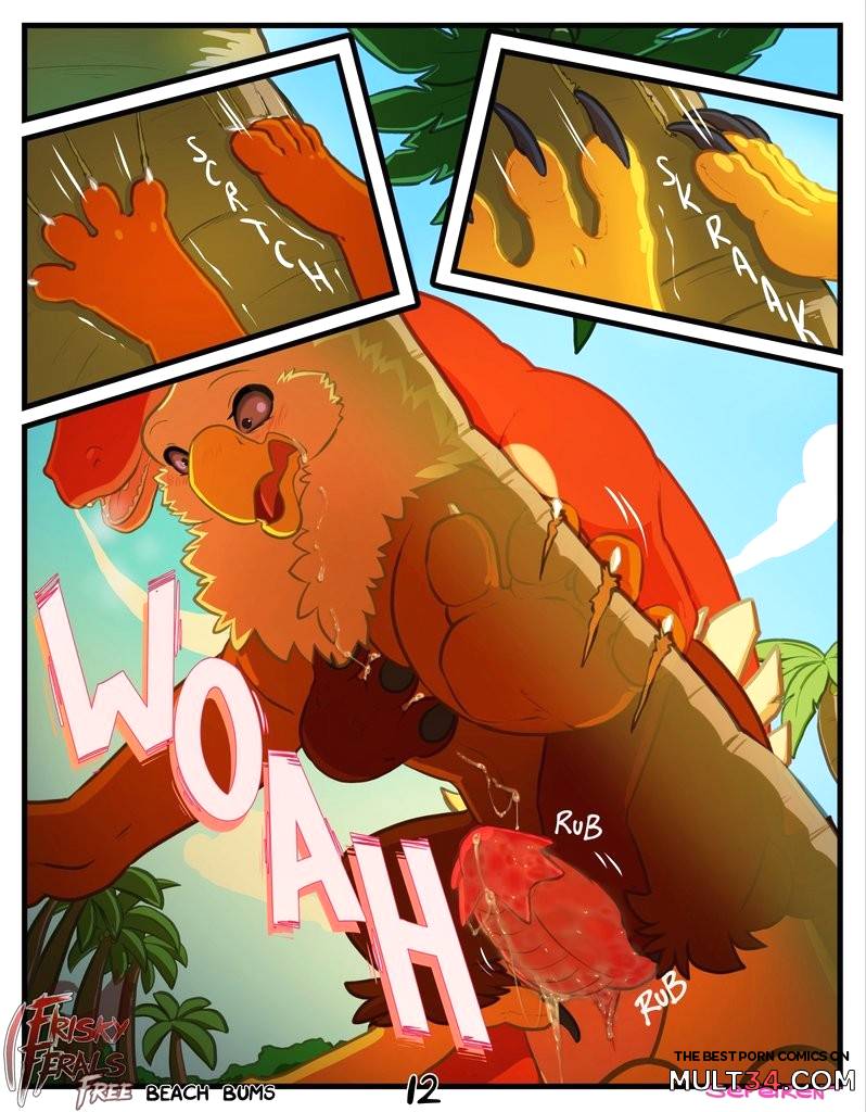 Frisky Ferals - Beach Bums - Porn Comics page 12