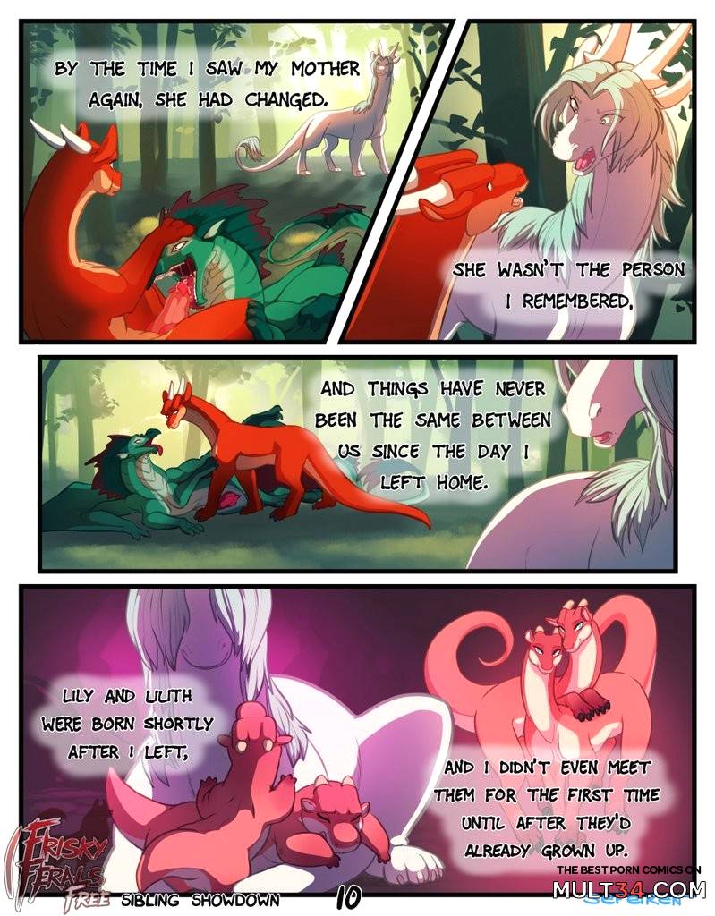 Frisky Ferals - Sibling Showdown - Porn Comics page 10