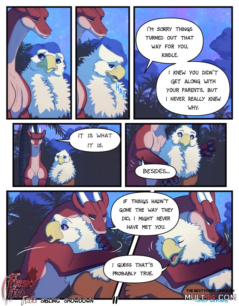 Frisky Ferals - Sibling Showdown - Porn Comics page 11