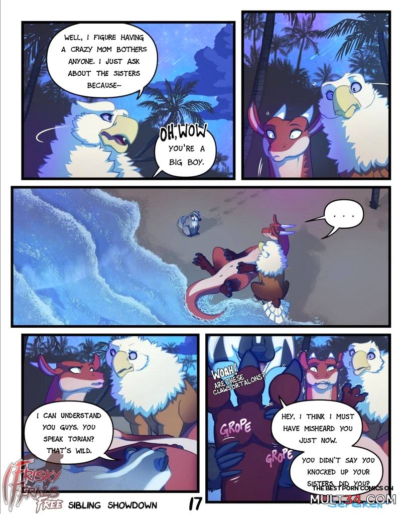 Frisky Ferals - Sibling Showdown - Porn Comics page 17