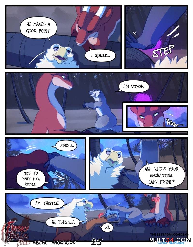 Frisky Ferals - Sibling Showdown - Porn Comics page 25