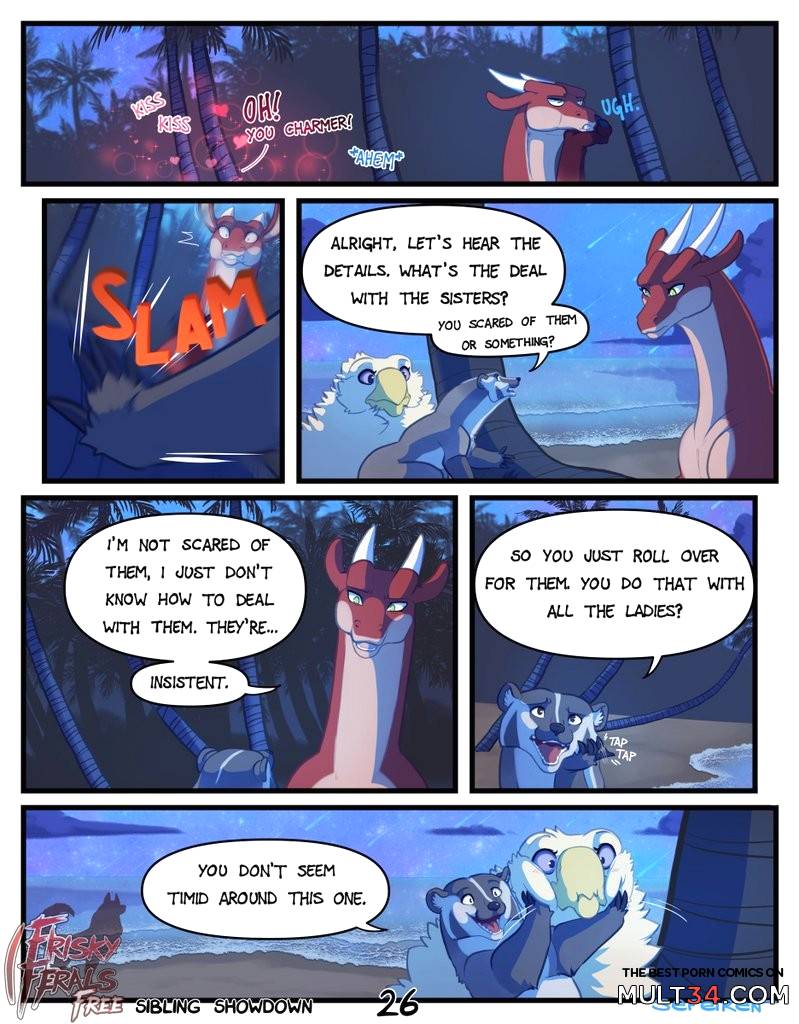 Frisky Ferals - Sibling Showdown - Porn Comics page 26