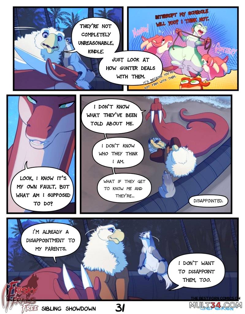 Frisky Ferals - Sibling Showdown - Porn Comics page 31
