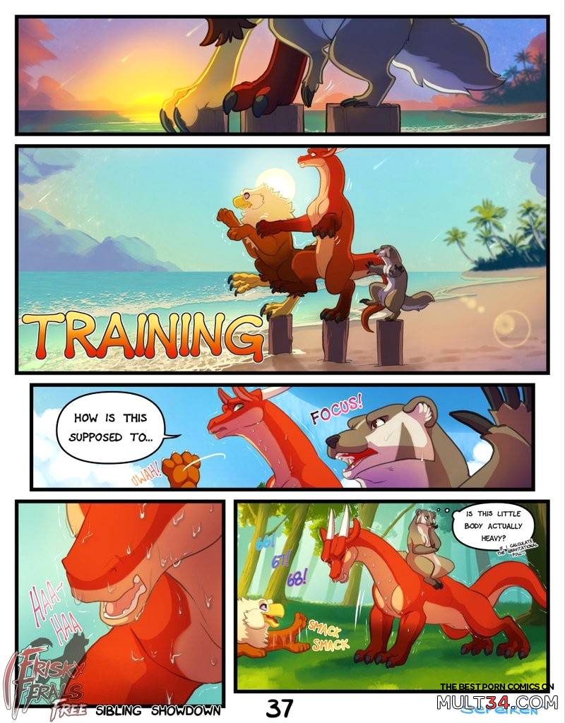 Frisky Ferals - Sibling Showdown - Porn Comics page 37
