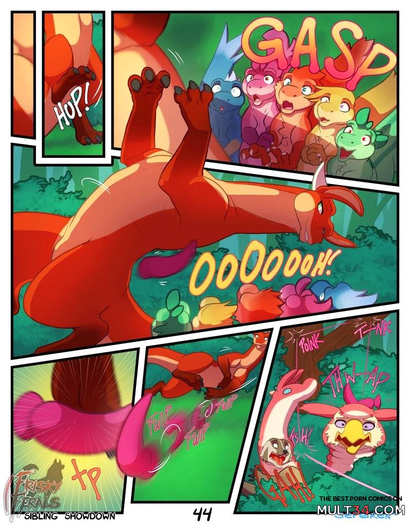 Frisky Ferals - Sibling Showdown - Porn Comics page 44