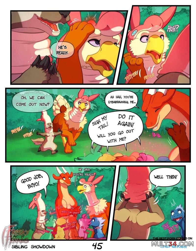 Frisky Ferals - Sibling Showdown - Porn Comics page 45
