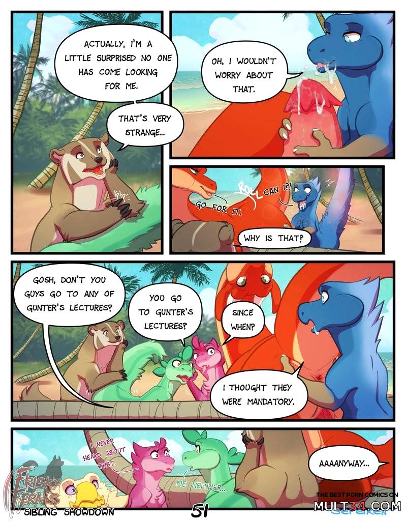 Frisky Ferals - Sibling Showdown - Porn Comics page 51