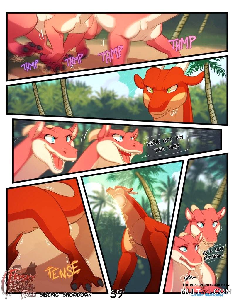 Frisky Ferals - Sibling Showdown - Porn Comics page 59