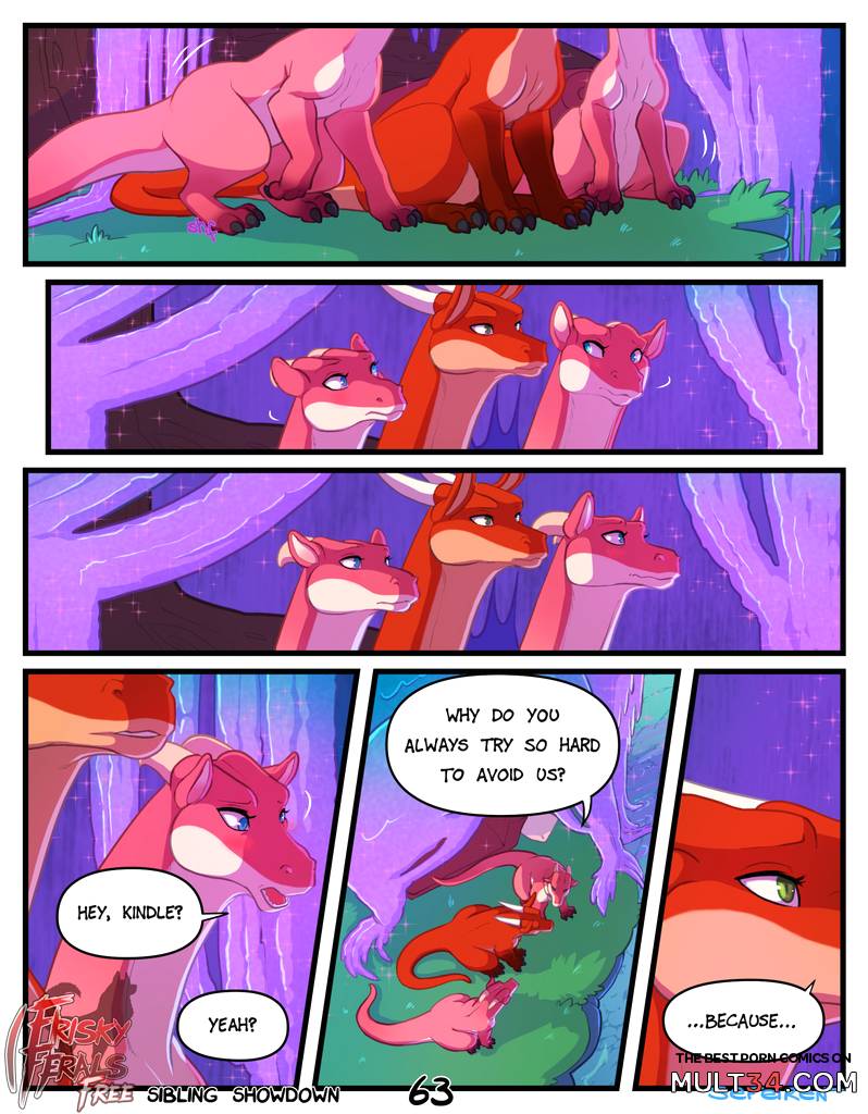Frisky Ferals - Sibling Showdown - Porn Comics page 63