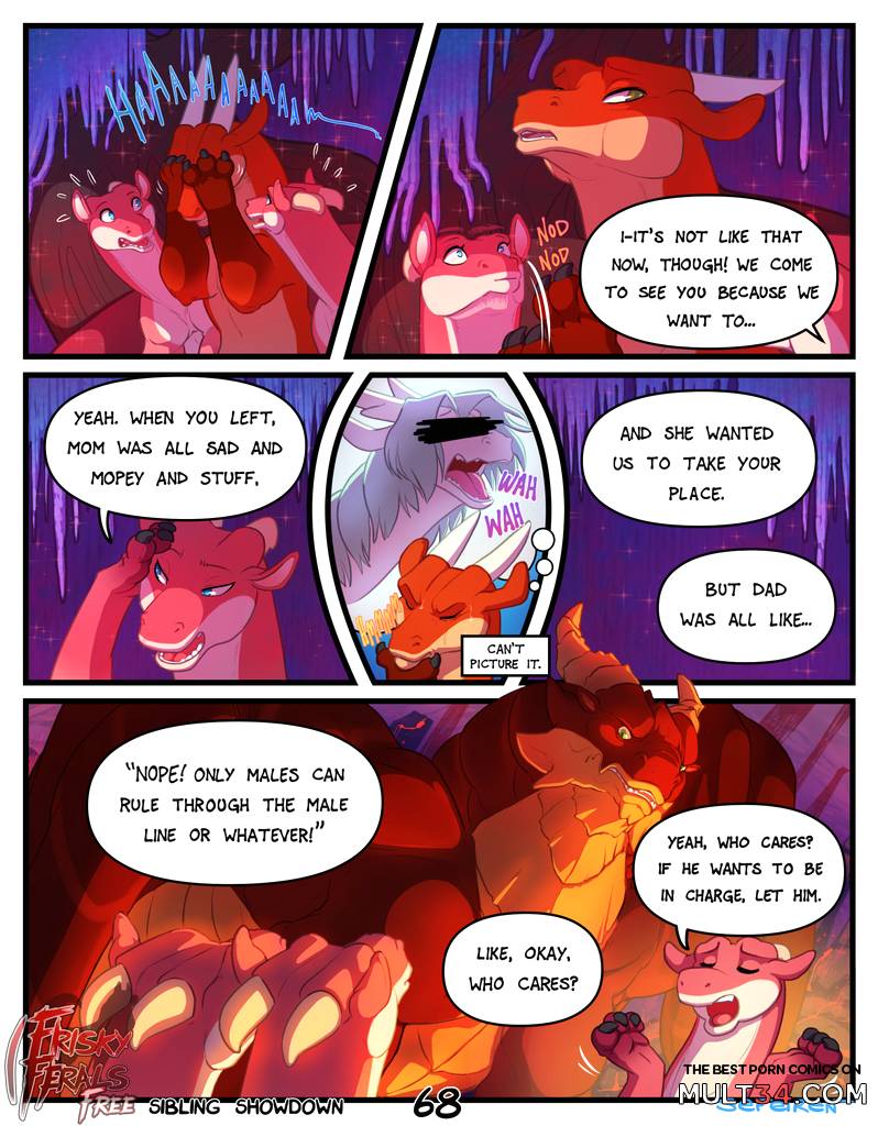 Frisky Ferals - Sibling Showdown - Porn Comics page 68