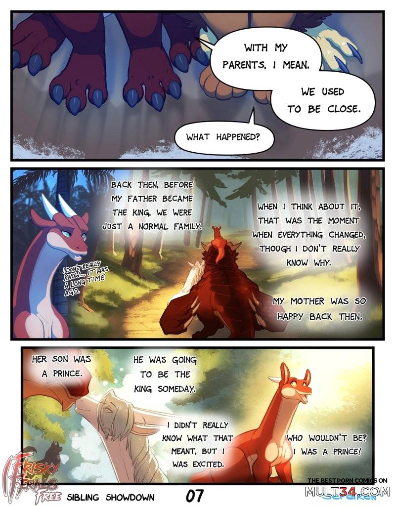 Frisky Ferals - Sibling Showdown - Porn Comics page 7