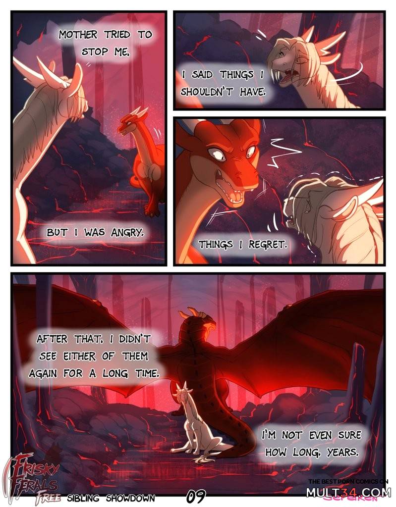 Frisky Ferals - Sibling Showdown - Porn Comics page 9