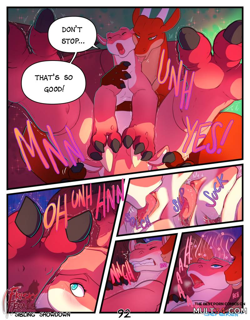 Frisky Ferals - Sibling Showdown - Porn Comics page 92