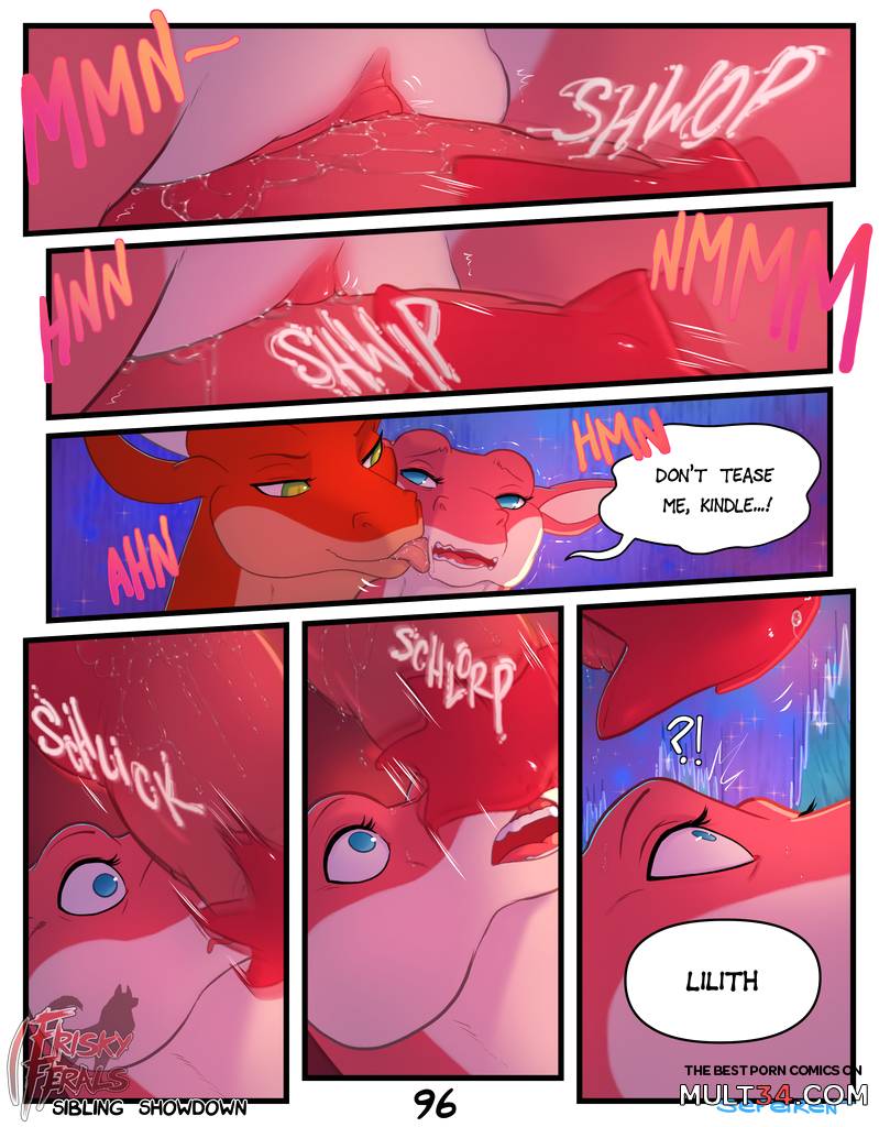 Frisky Ferals - Sibling Showdown - Porn Comics page 96