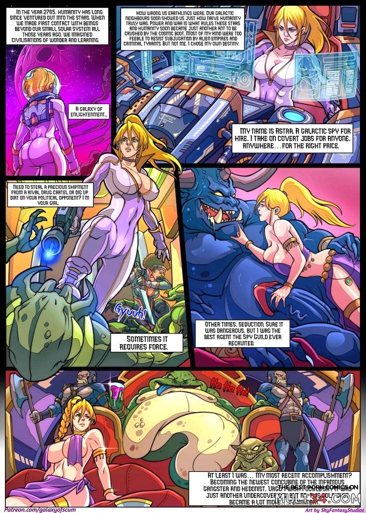 Galaxy of Scum Issue 1: Urgo's Palace - Porn Comics page 2
