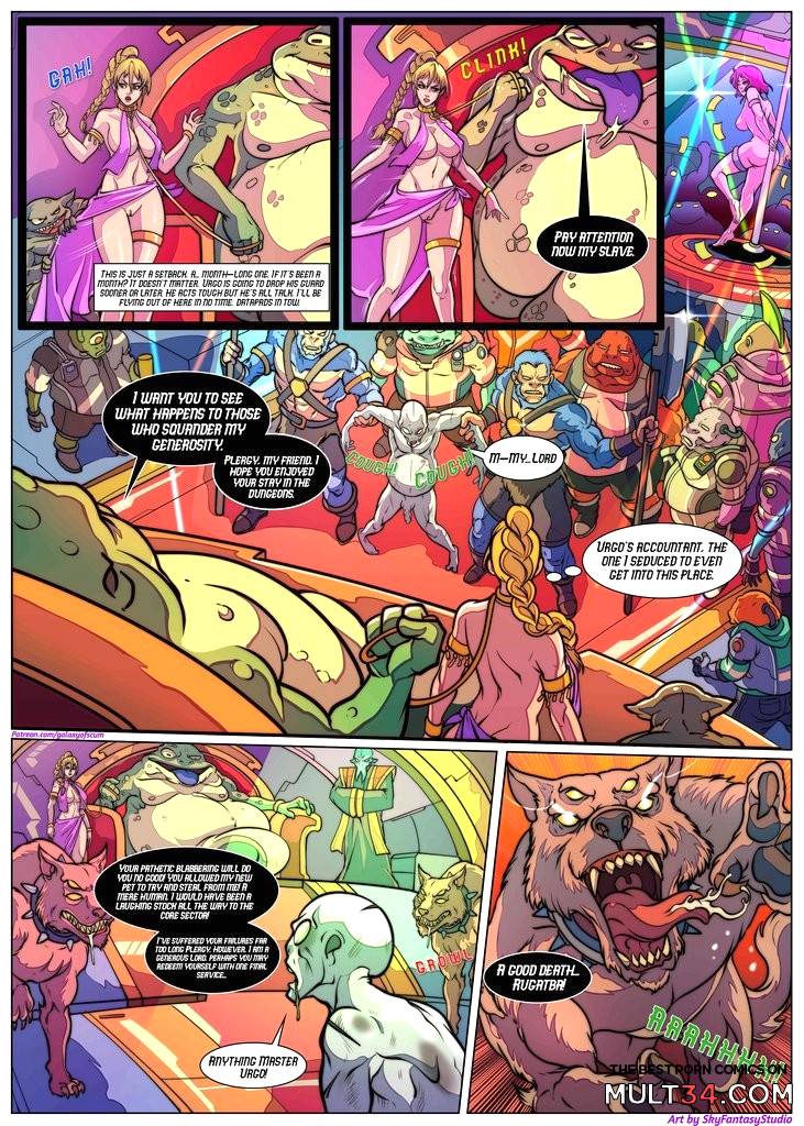 Galaxy of Scum Issue 1: Urgo's Palace - Porn Comics page 4