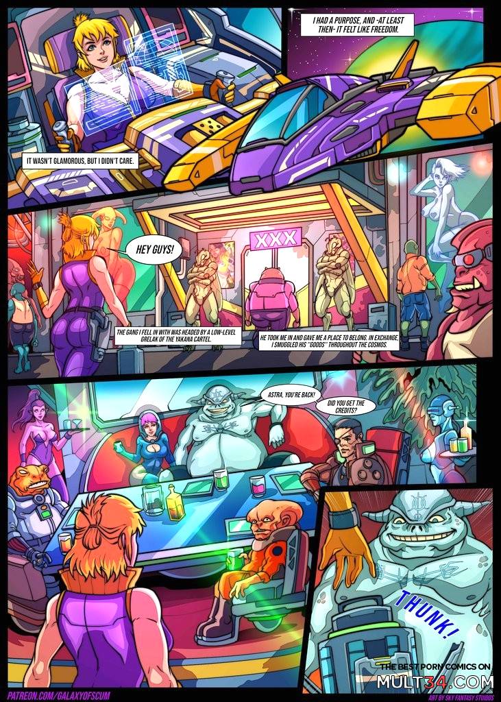 Galaxy of Scum Issue 2: Smuggler's and Bugs - Porn Comics page 5