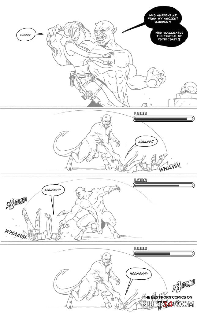 Game Over Girls Lara Croft - Porn Comics page 4