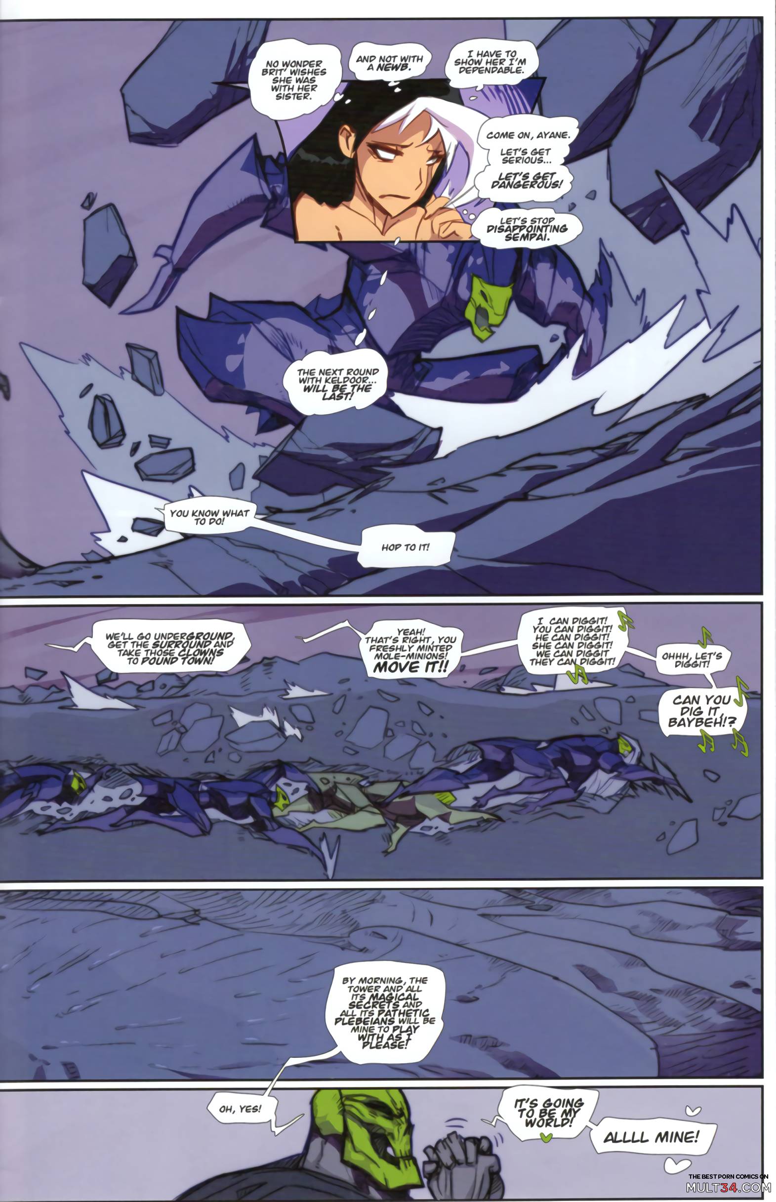 Gold Digger: War Mistress Of Mars 1 - 4 page 114