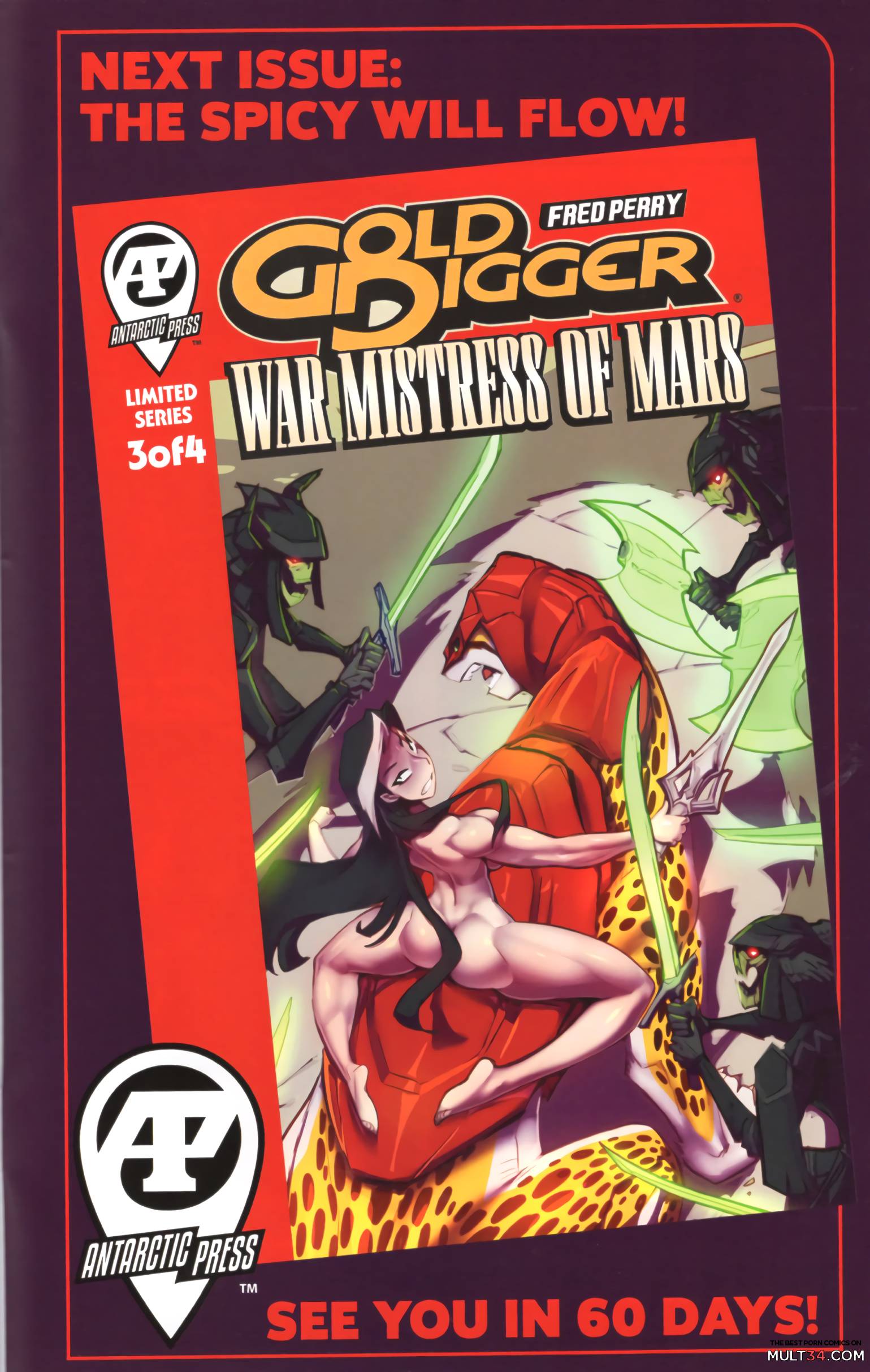 Gold Digger: War Mistress Of Mars 1 - 4 page 58