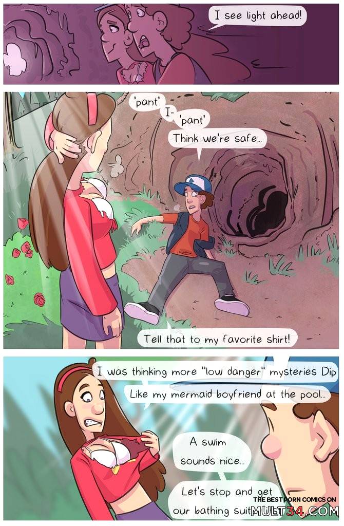 Gravity Falls Porn Parody 1 - Porn Comics page 10