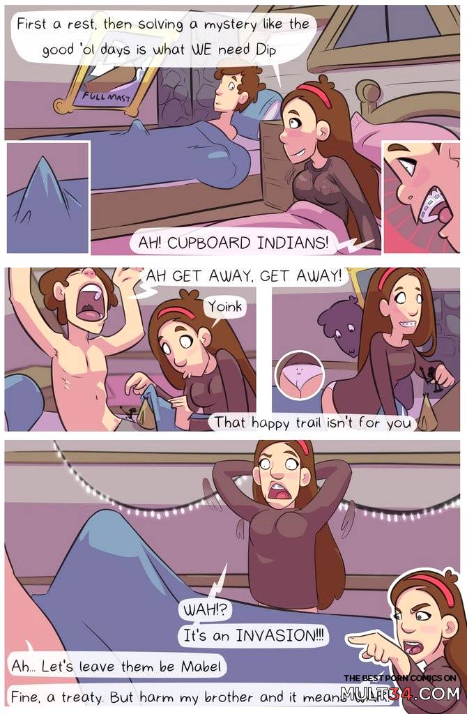 Gravity Falls Porn Parody 1 - Porn Comics page 5