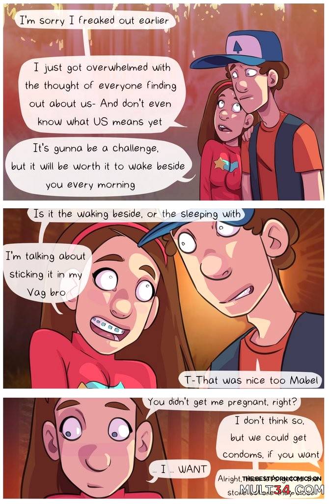 Gravity Falls Porn Parody 2 - Porn Comics page 6