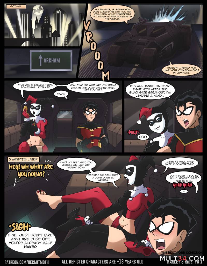 Harley's Ride - Porn Comics page 1