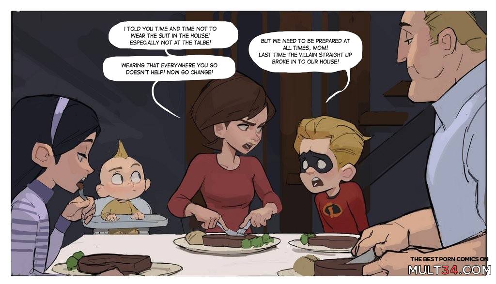Helen Parr - Porn Comics page 1
