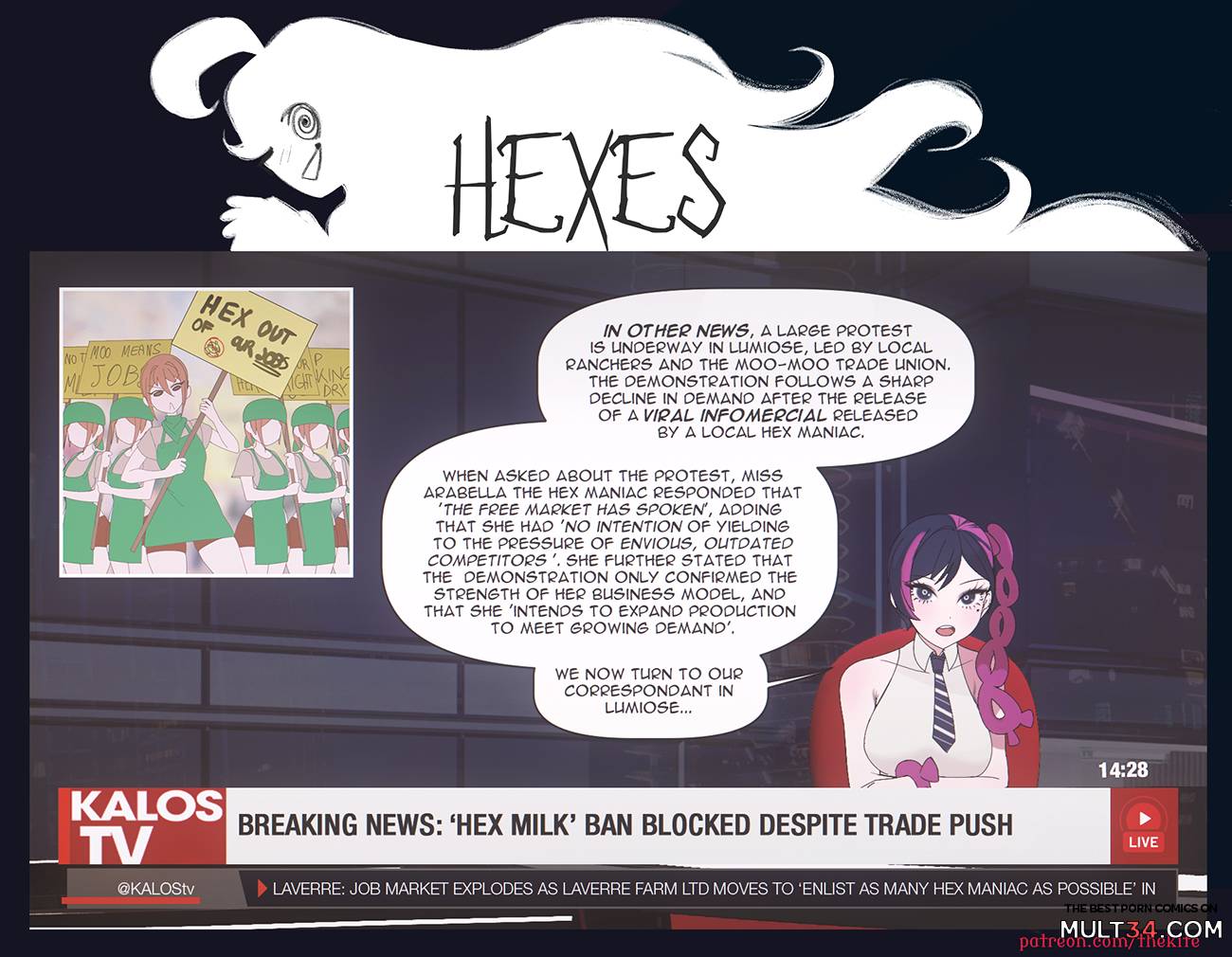 HEXES - Porn Comics page 21