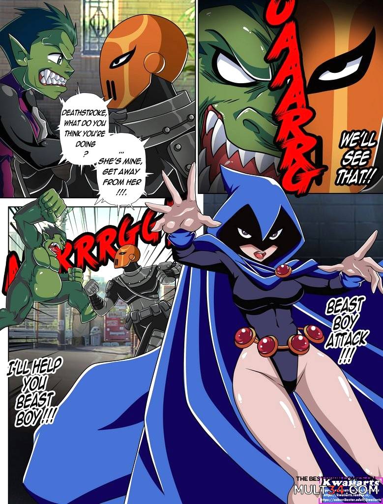 Hot Titans - Porn Comics page 3