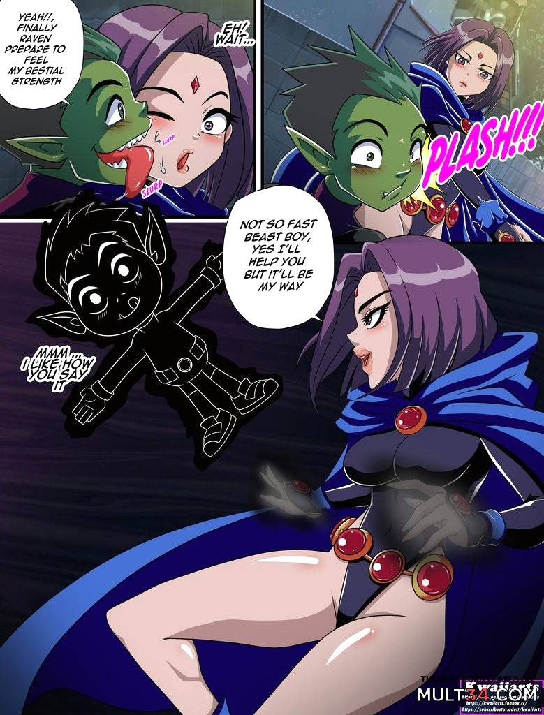 Hot Titans - Porn Comics page 6