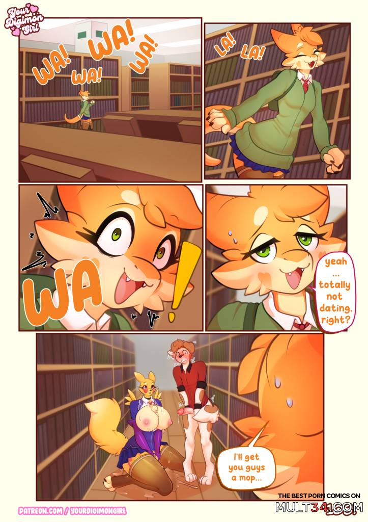 How 2 hide your Renamon - Porn Comics page 110