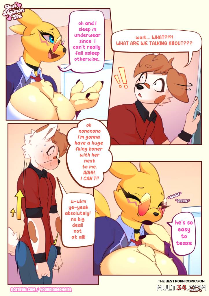 How 2 hide your Renamon - Porn Comics page 12