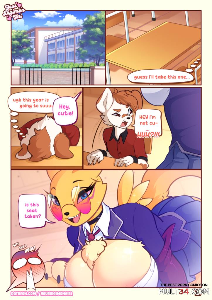 How 2 hide your Renamon - Porn Comics page 3