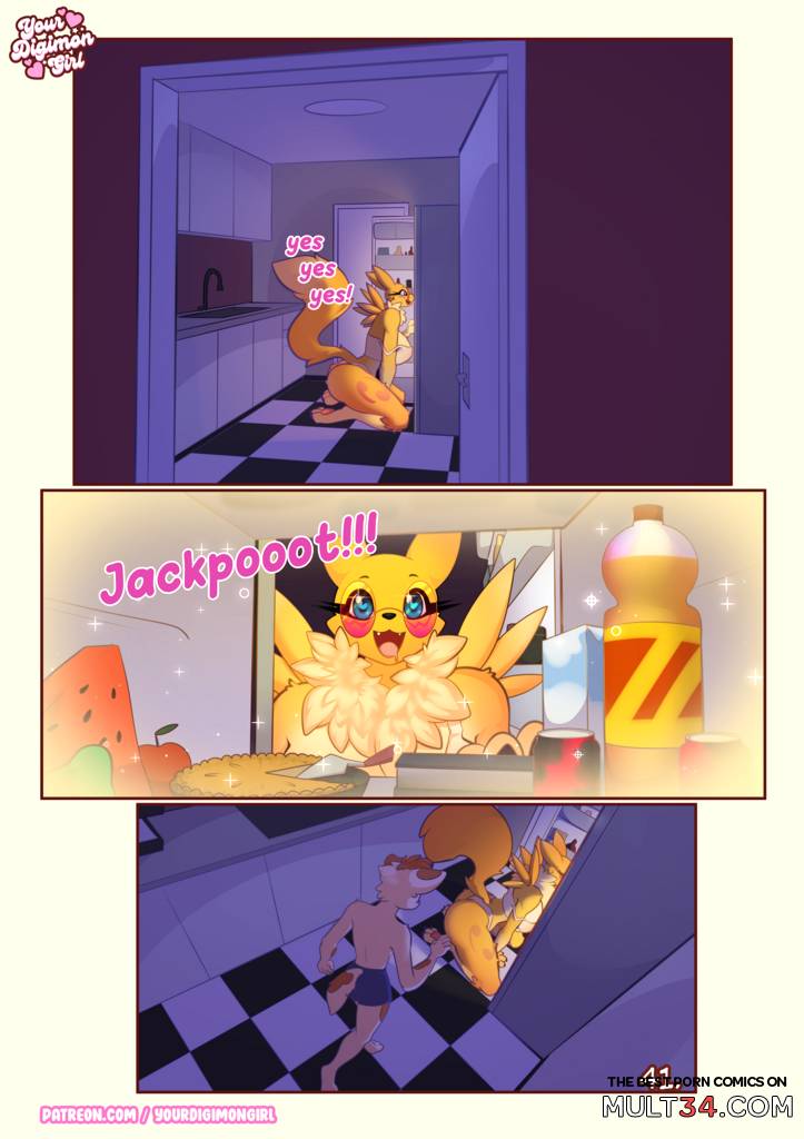 How 2 hide your Renamon - Porn Comics page 43