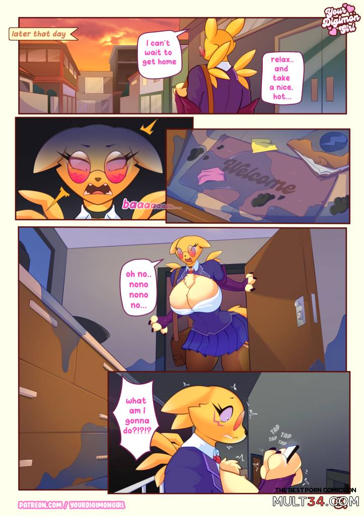 How 2 hide your Renamon - Porn Comics page 7