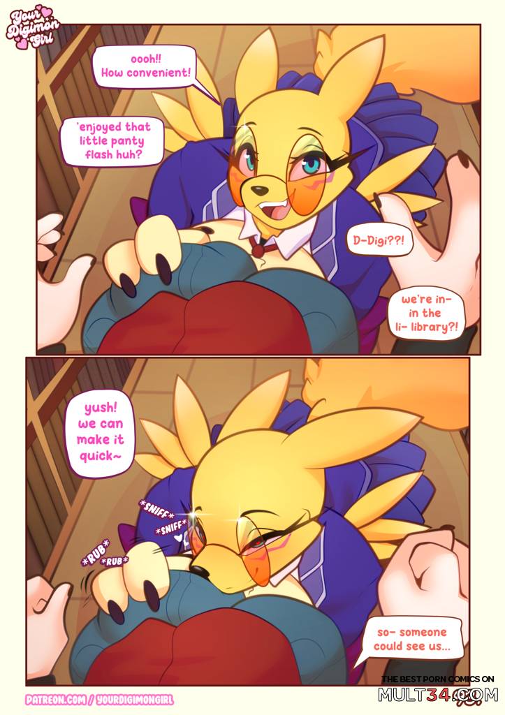 How 2 hide your Renamon - Porn Comics page 95