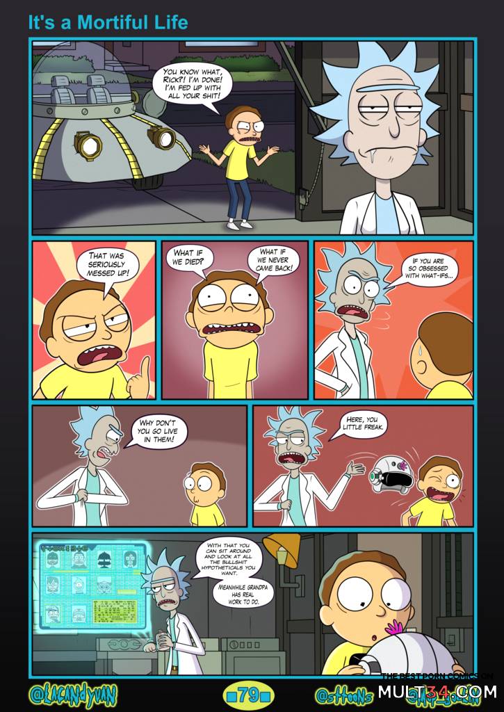 It's a Mortyful Life - Porn Comics page 3