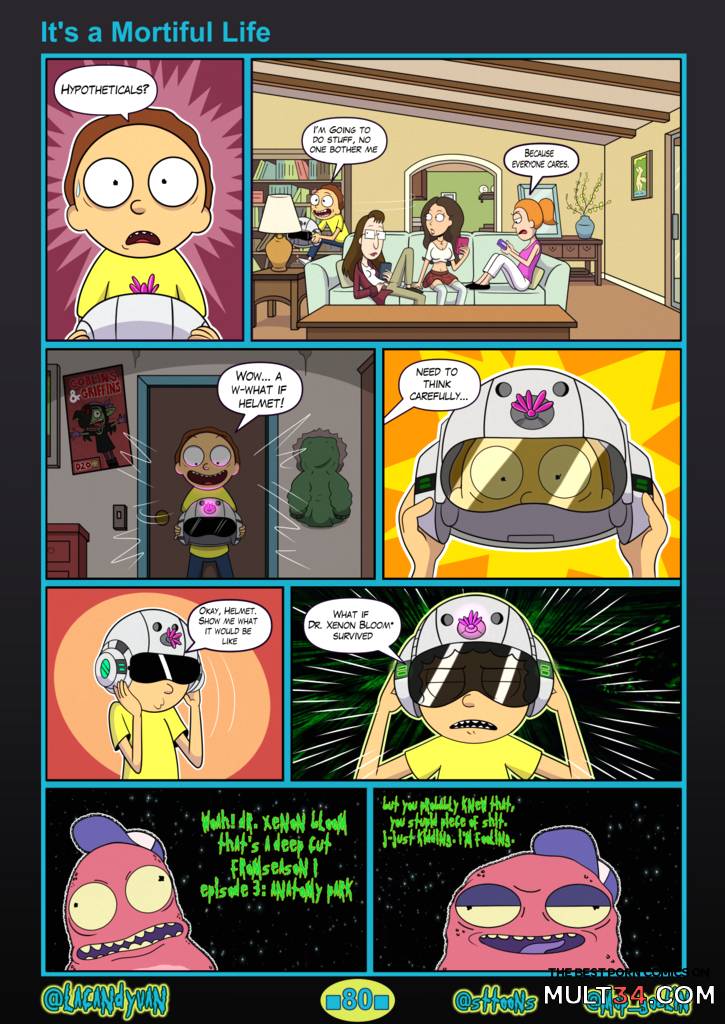 It's a Mortyful Life - Porn Comics page 4