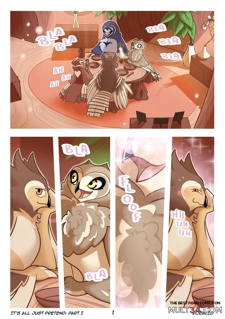 It's All Just Pretend 1 - Porn Comics page 4